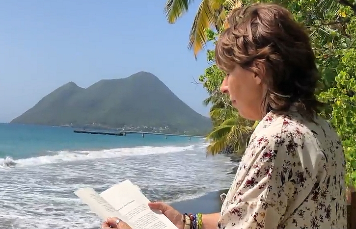 Sylvie Glissant face au Musée de la&nbsp;musique