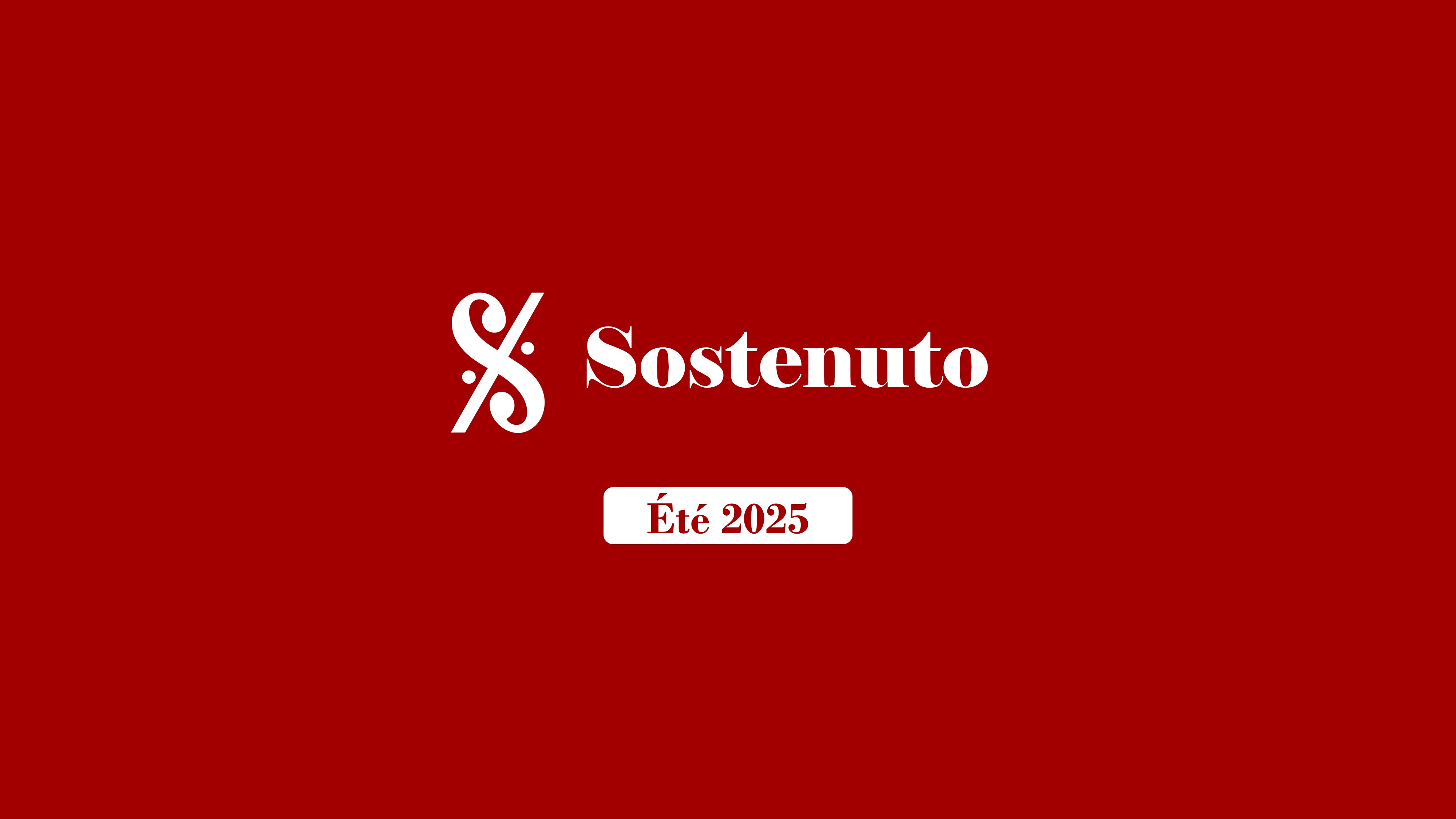 Été 2025 – Aubade pour une naissance : le coup d’envoi de&nbsp;Sostenuto